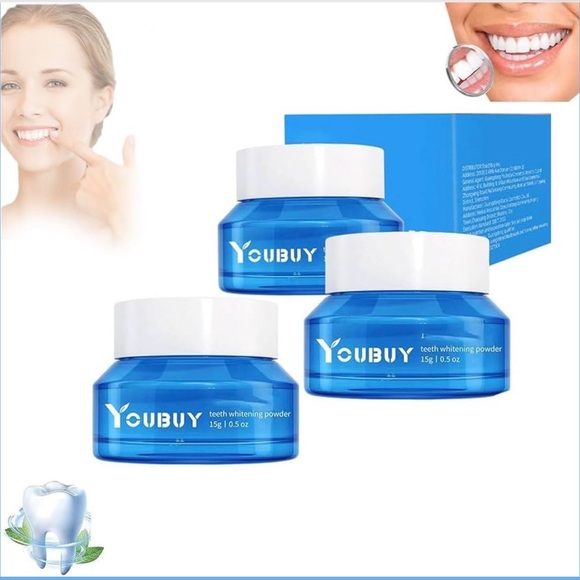 Youbuy Simply White Teeth Whitening Powder 3 tubs - Picture 3 of 9